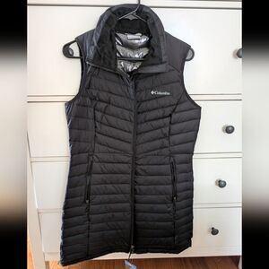 Columbia Slope Edge Long Vest Size Small NWT